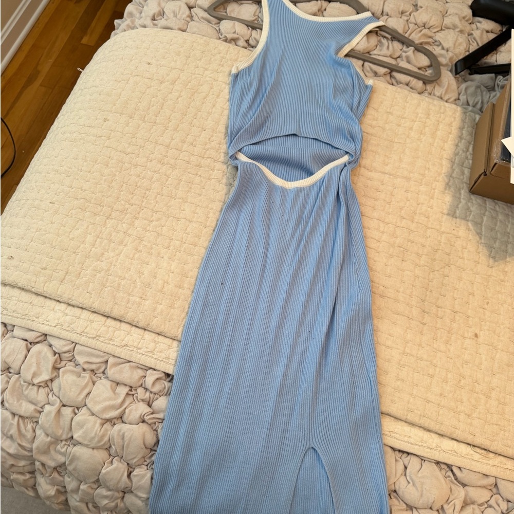 Knitted midi dress